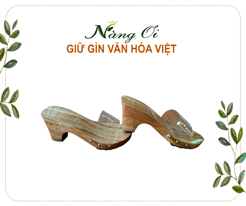 guốc gỗ nữ